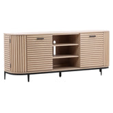 Phelps Light Natural and Black Sideboard